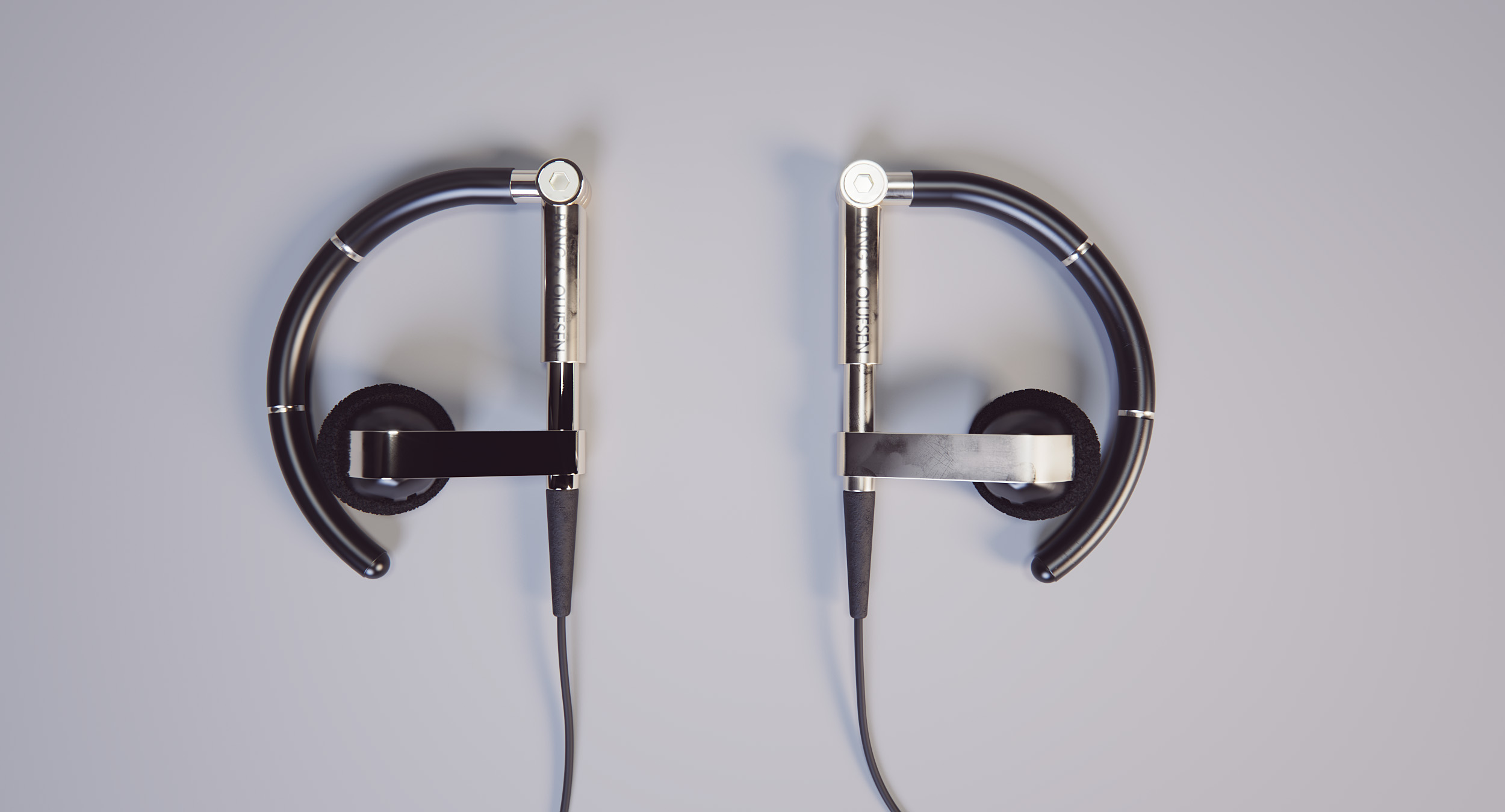 3D-Animation der Bang & Olufsen A8 Kopfhörer